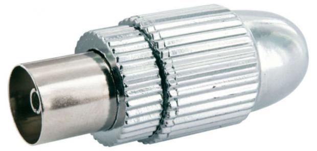 Штекер Schwaiger Jack для TV кабеля IEC 79₽