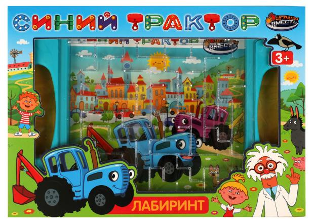 Игра логическая Играем вместе Синий Трактор лабиринт