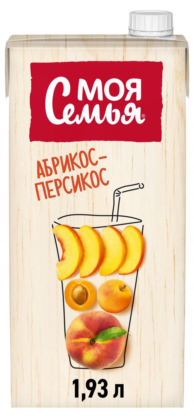 

Нектар «Моя Семья» яблоко персик абрикос, 1,93 л