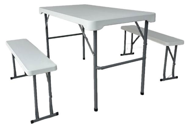 

Набор мебели, стол 1 шт + скамья 2 шт