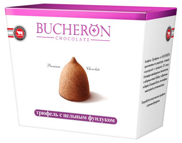 

Конфеты шоколадные BUCHERON Трюфель с цельным фундуком, 175 г