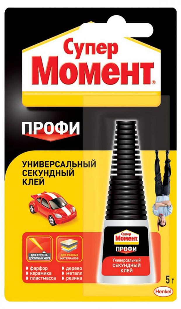 

Супер-клей «Момент» Профи, 5 г
