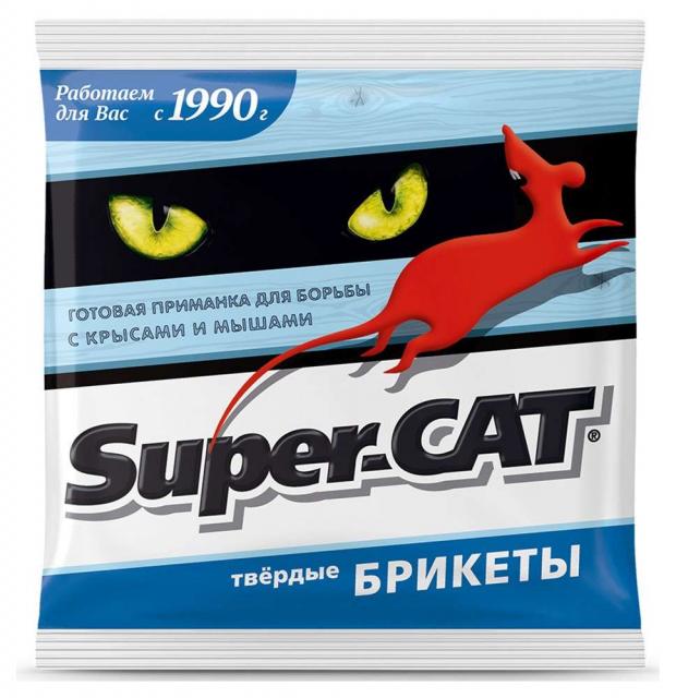 

Инсектицид от грызунов Avgust Supercat брикет