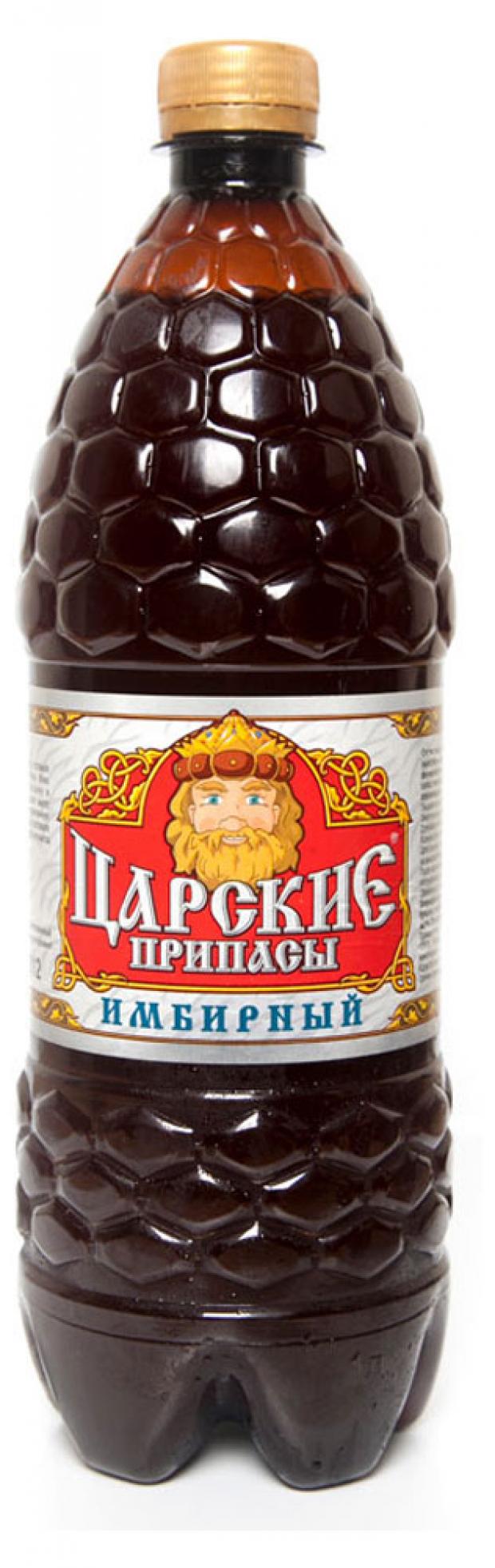 квас живой царские припасы нефильтрованный непастеризованный 2 л Квас Царские припасы имбирный, 1 л