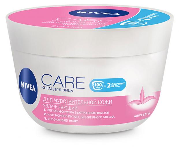 

Крем для лица Nivea Care Алоэ, 100 мл