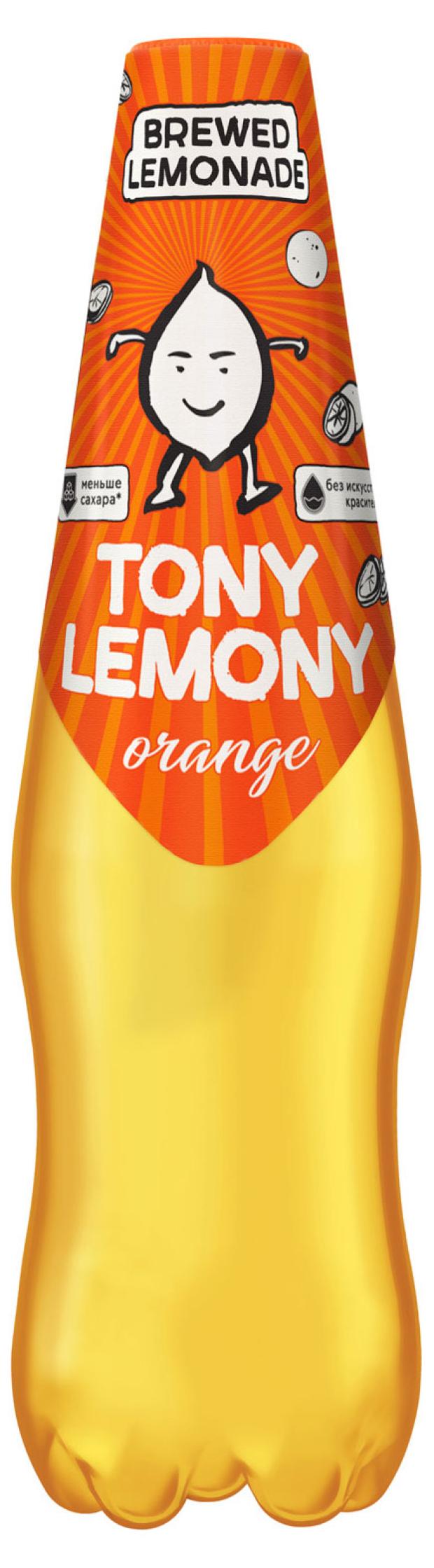 Напиток газированный Tony Lemony Orange, 500 мл