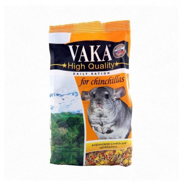 

Кормовая смесь для шиншилл «Вака» High Quality, 500 г