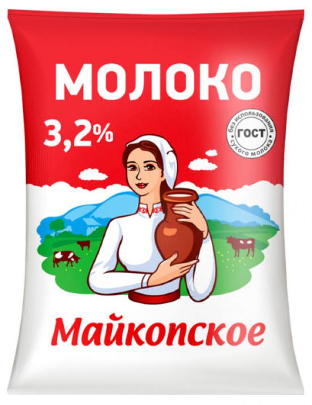 Молоко Адыгейский МК Майкопское 3,2% БЗМЖ, 900 г