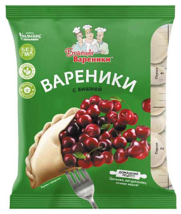 Вареники Братцы Вареники с вишней замороженные, 350 г