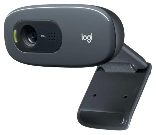 Web камера Logitech C270 черная веб камера logitech c270 hd 720p 30fps фокус постоянный угол обзора 60° кабель 1 5м арт 960 000999 m n v u0018