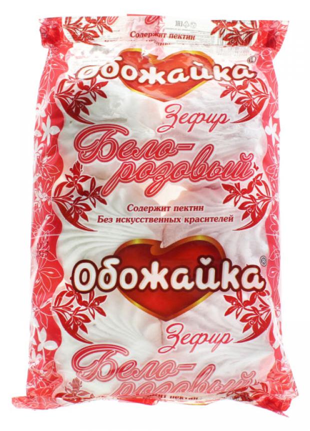 Зефир Обожайка бело-розовый, 250 г