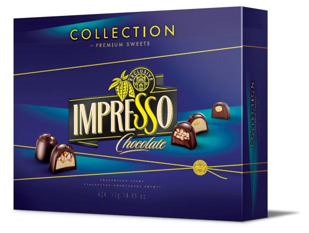 

Набор конфет Impresso шоколадное ассорти, 424 г