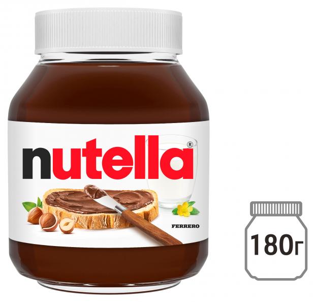 Паста шоколадная Nutella, 180 г