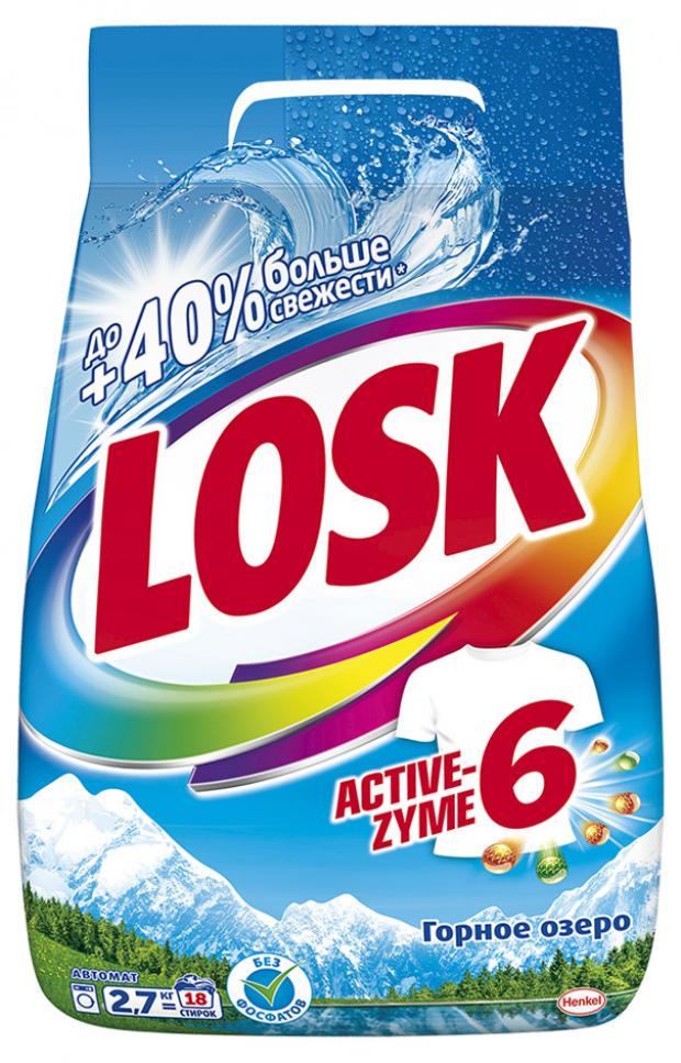 

Стиральный порошок Losk Горное Озеро автомат, 2,7 кг