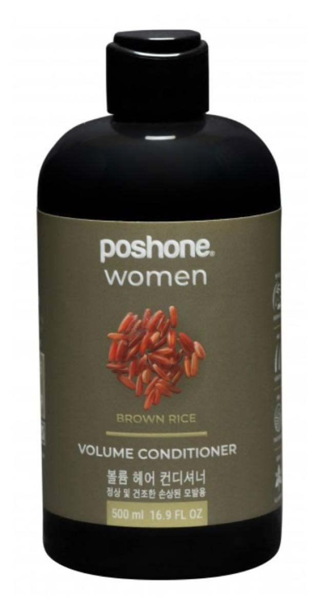 Кондиционер Posh One для придания объема для сухих и поврежденных волос, 500 мл