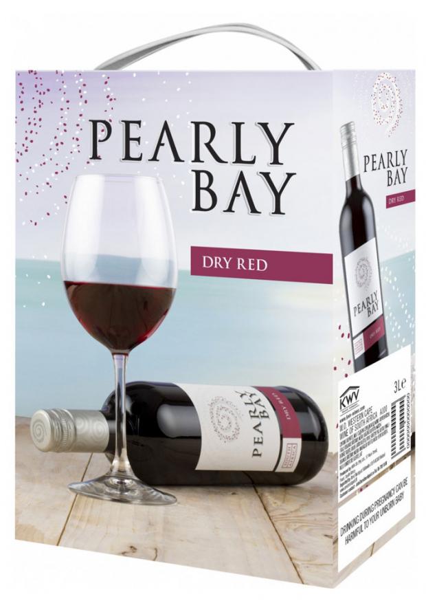 Вино Pearly Bay красное сухое ЮАР, 3 л