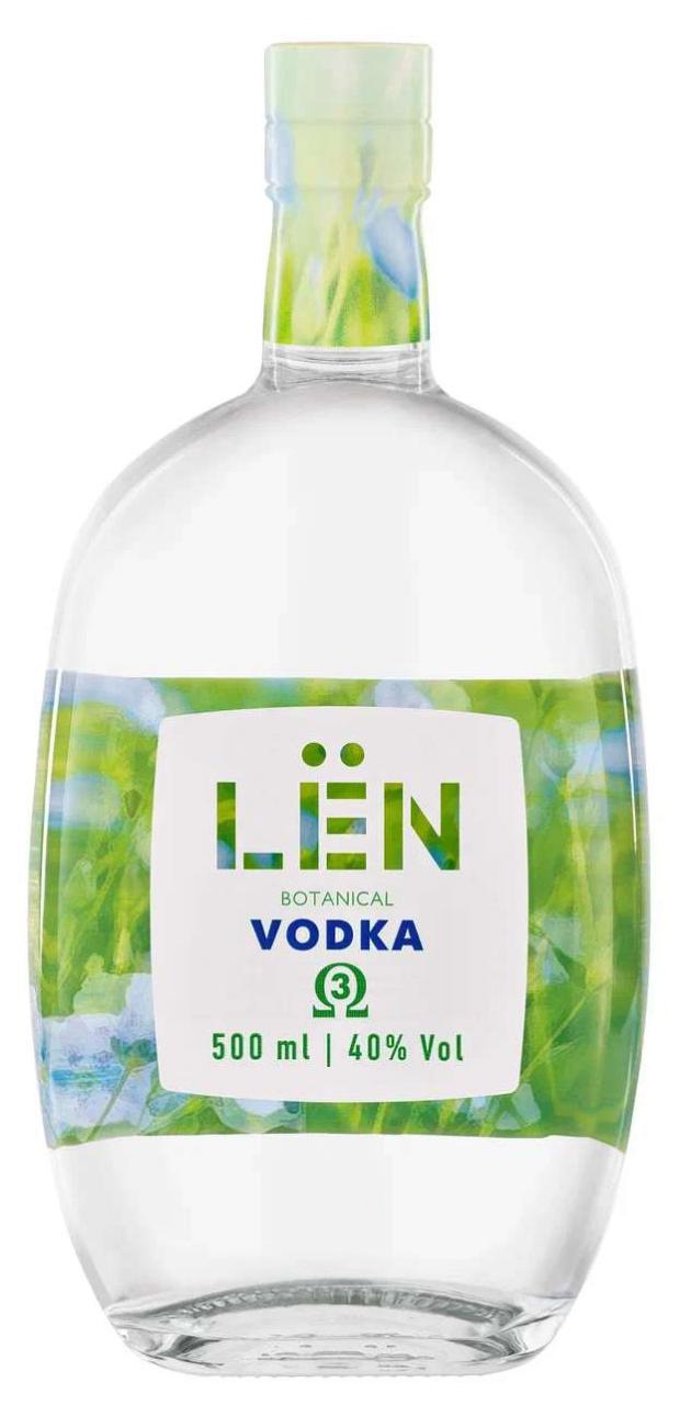 Водка Лен Россия, 0,5 л