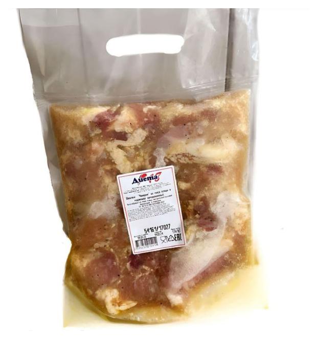 

Шашлык из мяса птицы Диета-18 Чикерия в маринаде замороженный, вес