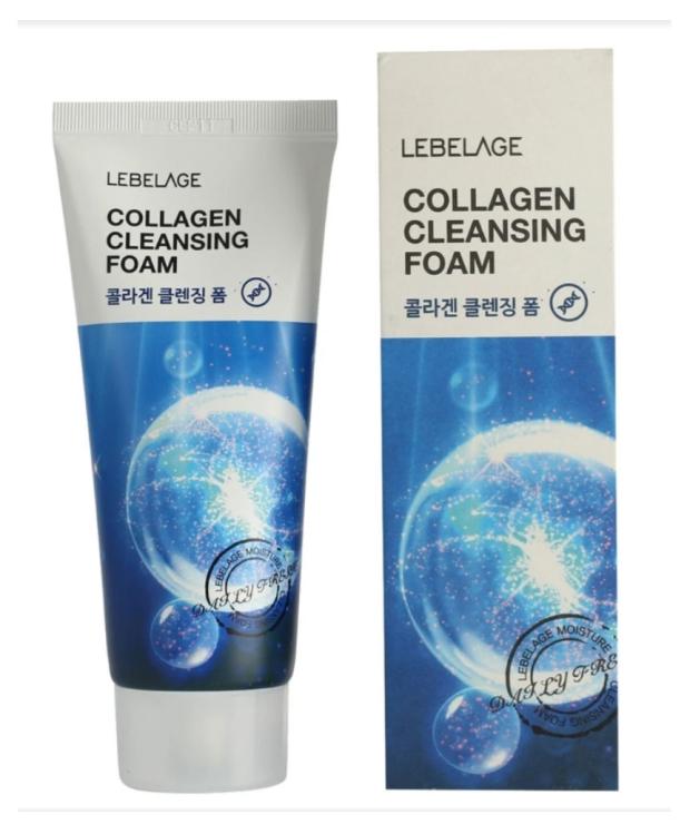 

Пенка для умывания Lebelage collagen с коллагеном, 100 мл