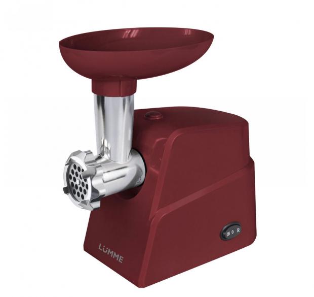 

Мясорубка Lumme LU-2107 бордовый гранат