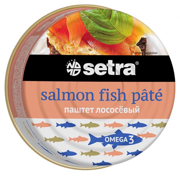 

Паштет Setra лососевый, 80 г