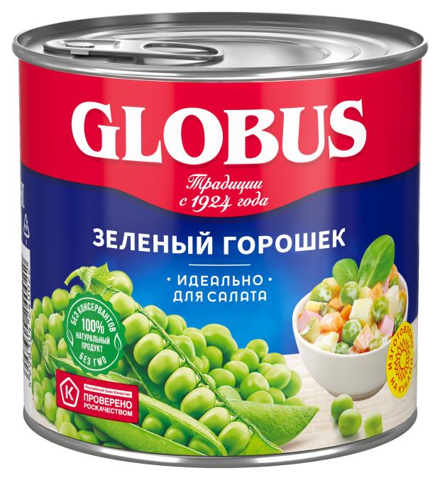 Зеленый горошек GLOBUS 400 г 103₽