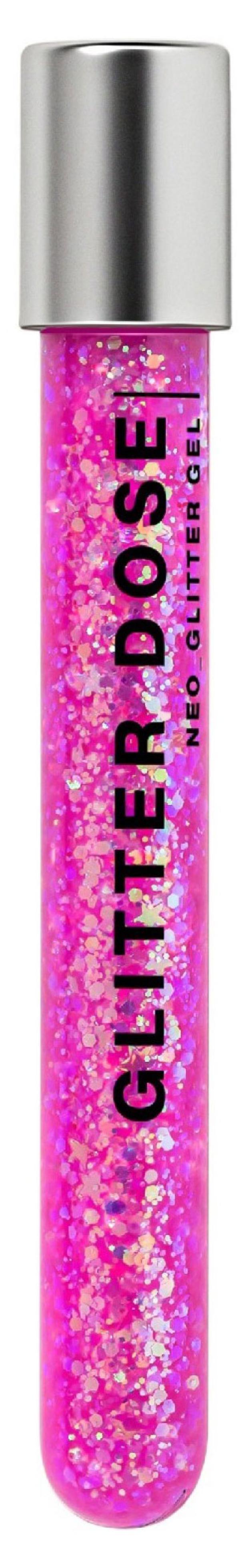 

Глиттер Influence Beauty Glitter Dose на гелевой основе тон 04 розовый, 7 мл