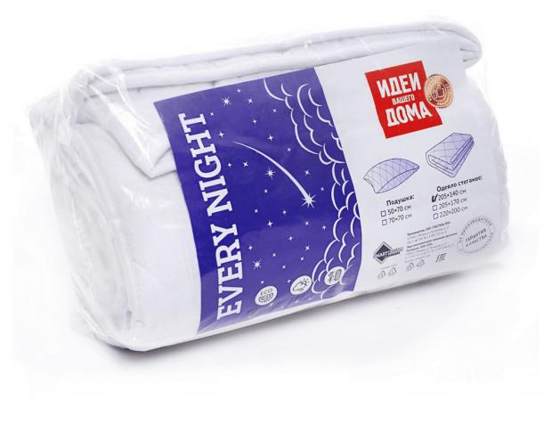 

Одеяло 1,5-спальное Идеи Вашего Дома Every Night, 140х205 см