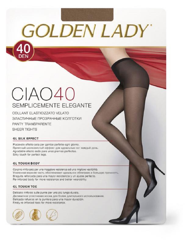 Колготки Golden Lady CIAO 40 melon, размер 5