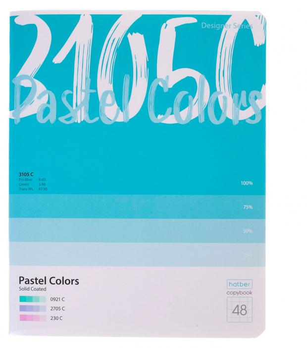 Тетрадь Hatber Pastel Colors А5 в клетку, 48 л