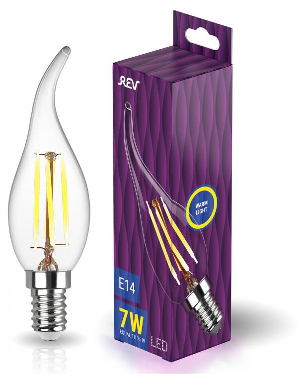 

Лампа светодиодная Rev LED E14 7Вт 2700К