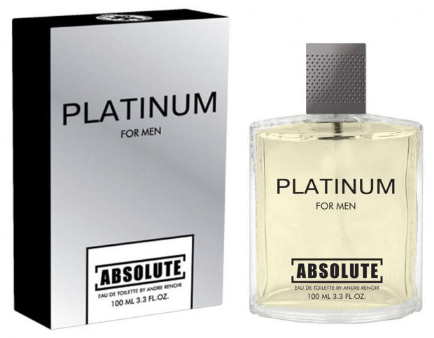 Туалетная вода Дельта Парфюм Absolute Platinum, 100 мл