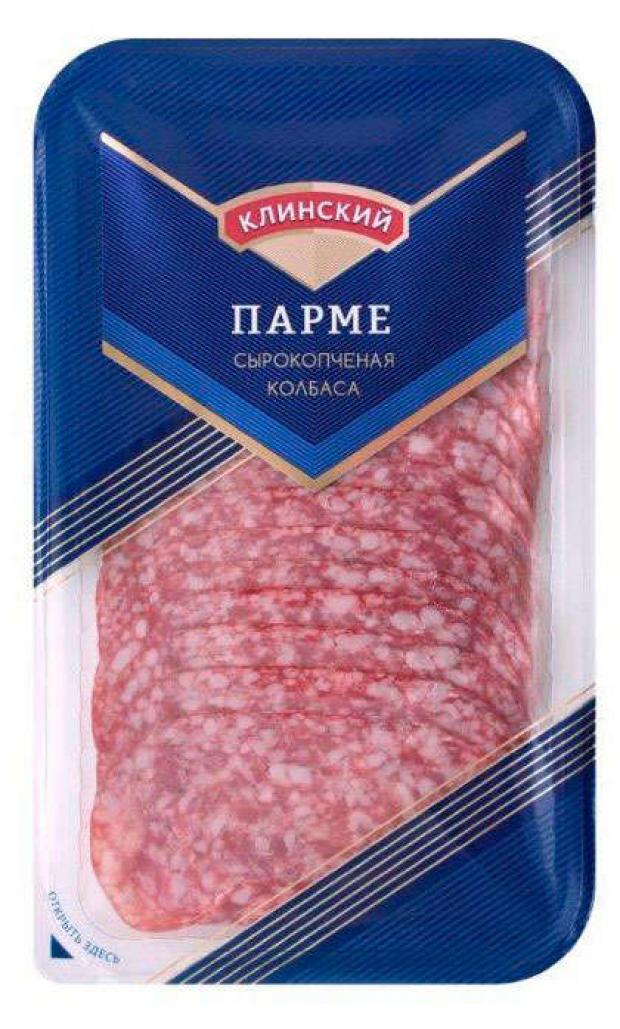 

Колбаса сырокопченая Клинский Парме нарезка, 85 г