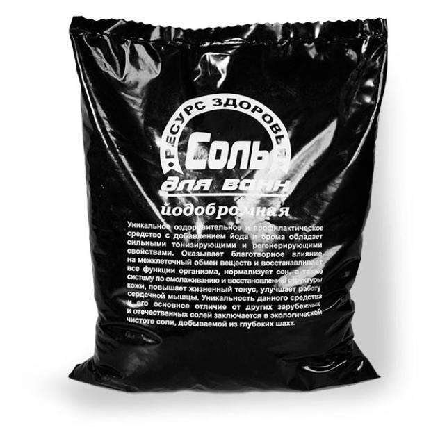 

Соль морская Ресурс Здоровья йодобромная, 1 кг