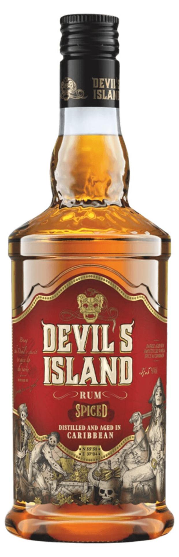 Ром Devil's Island Спайсед 37,5% Россия, 1 л ром devil s island спайсед 37 5% россия 1 л