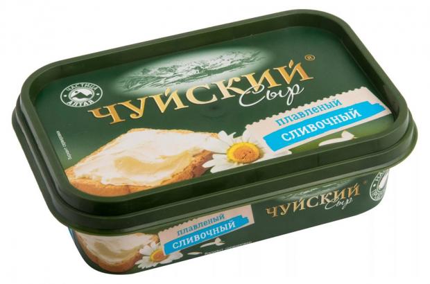 Сыр плавленый Чуйский сливочный 59% БЗМЖ, 175 г