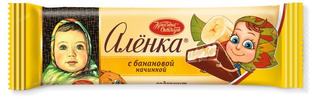 

Шоколад «Алёнка» с банановой начинкой, 45 г