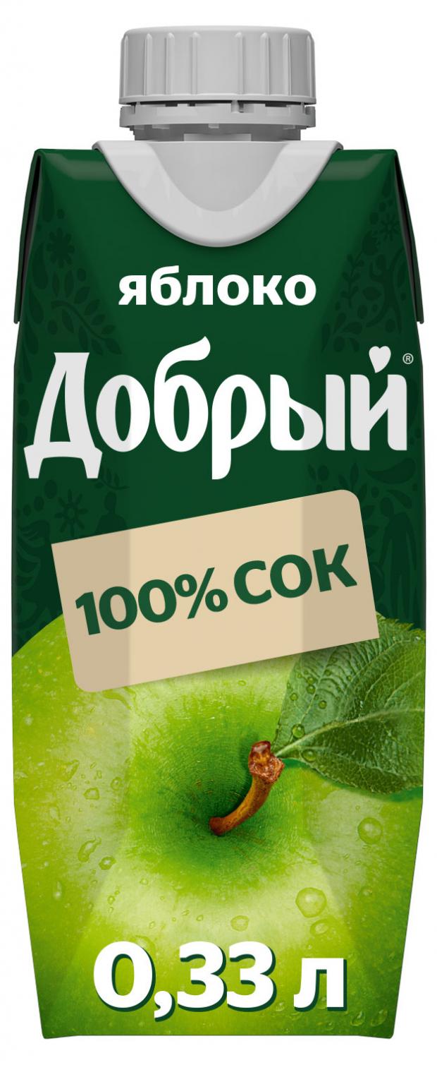 

Сок яблочный «Добрый», 330 мл