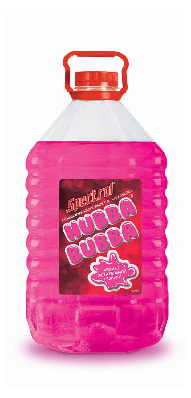 

Жидкость стеклоомывателя Spectrol Hubba Bubba летний, 5 л