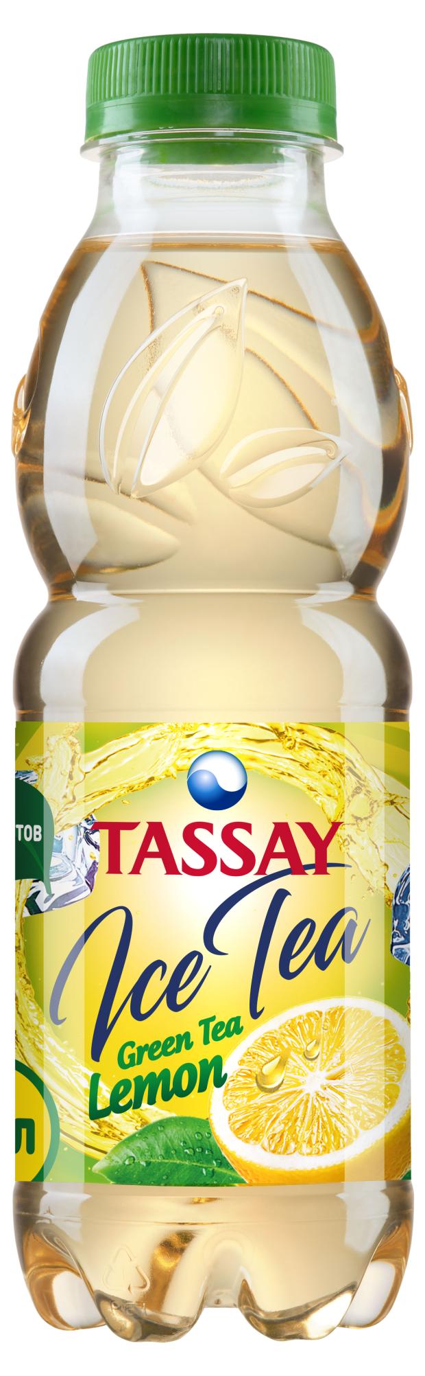 Чай зеленый TASSAY с лимоном, 500 мл