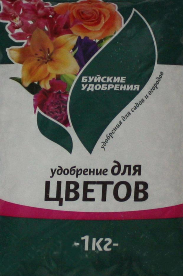 

Удобрение цветочное «Буйские удобрения» Для цветов, 1 кг