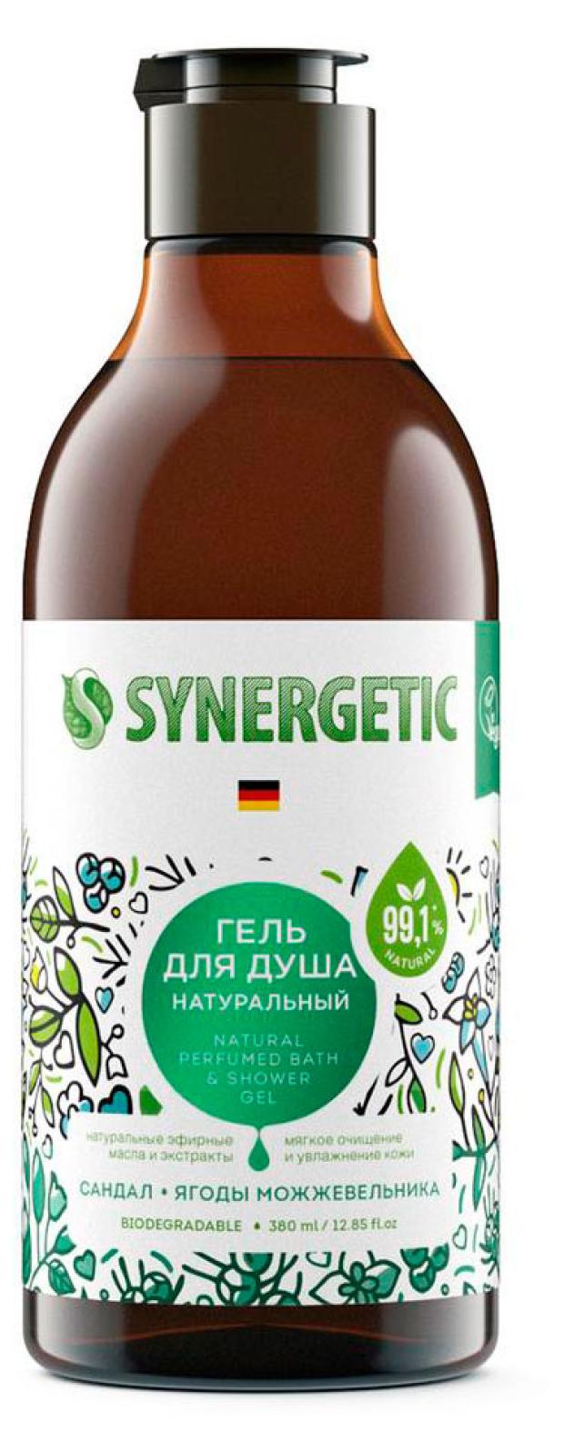 

Натуральный гель для душа Synergetic Сандал и можжевельник, 380 мл