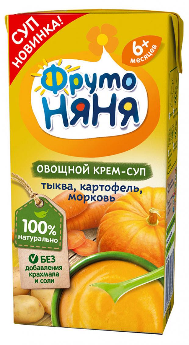 

Пюре-суп «ФрутоНяня» овощной тыква картофель морковь с 6 мес., 200 мл