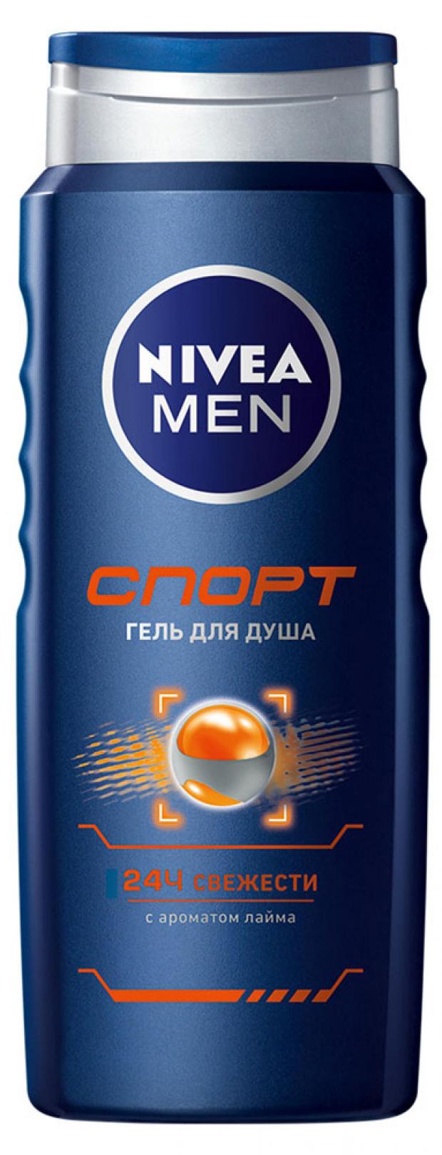 

Гель для душа мужской Nivea Men спорт, 500 мл