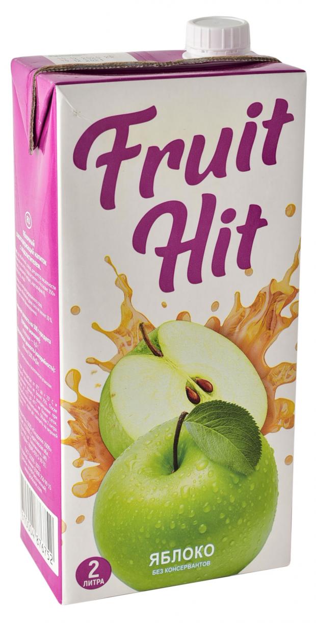 

Напиток сокосодержащий Fruit Hit Яблочный, 2 л