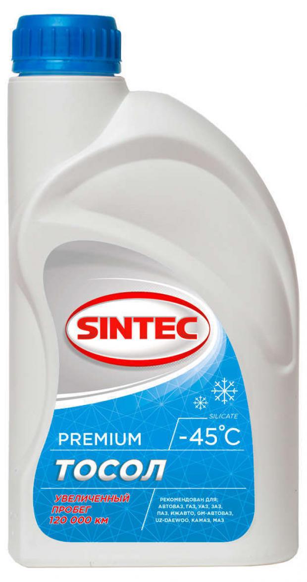 Тосол Sintec Premium -45, 1 л тосол sintec premium 45 5 л