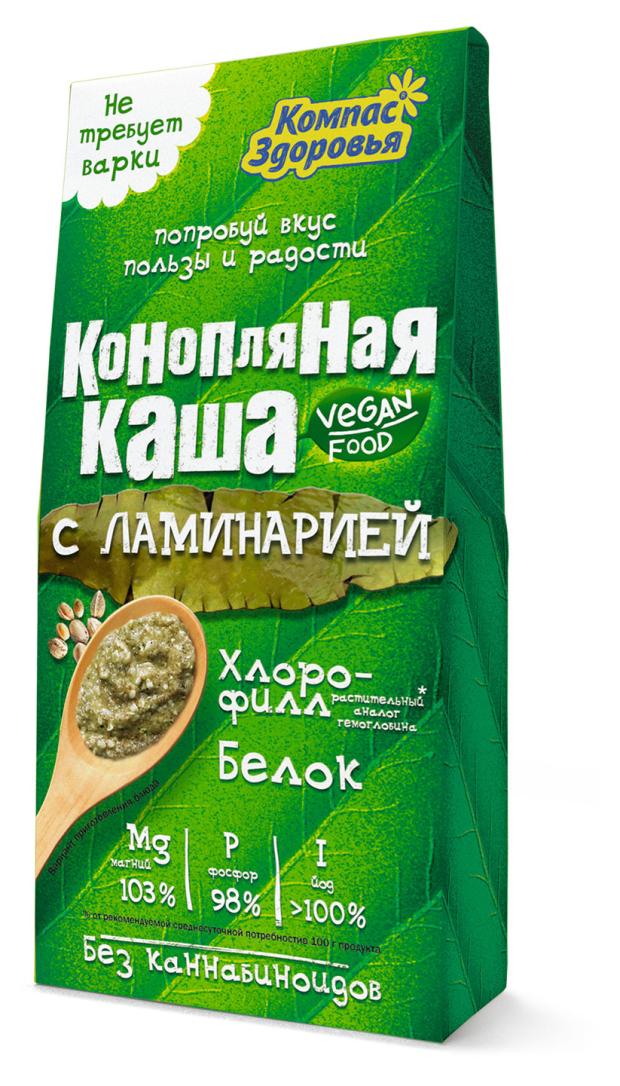 

Каша Компас Здоровья конопляная с ламинарией, 250 г