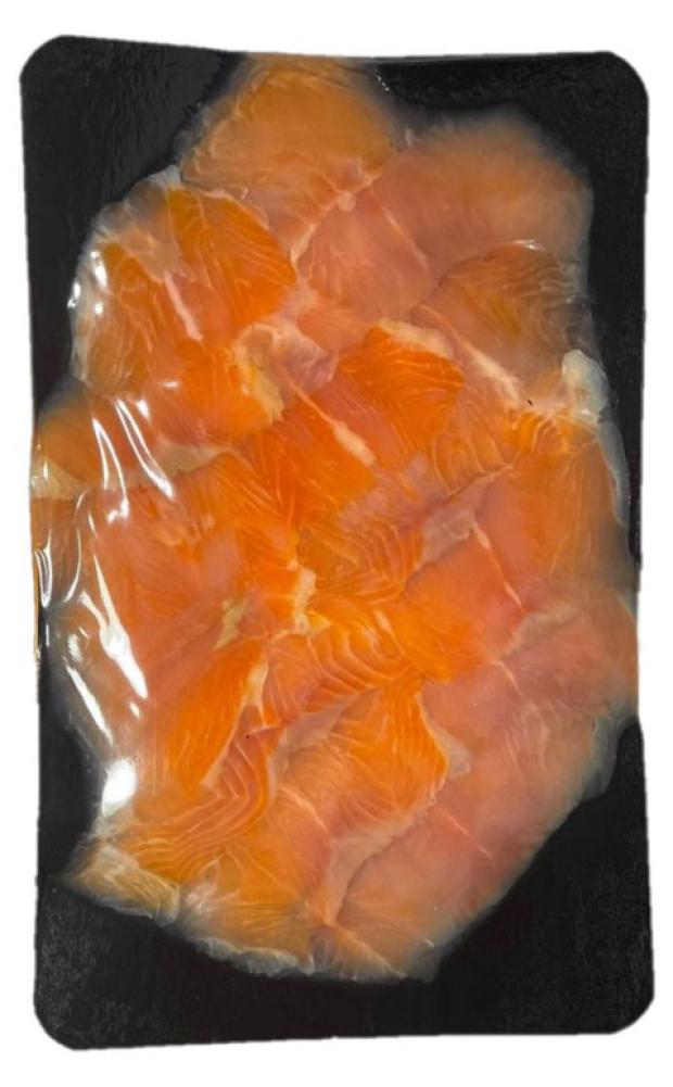 

Форель слабосоленая филе-ломтики без кожи, 1 упаковка ~ 0,5 кг