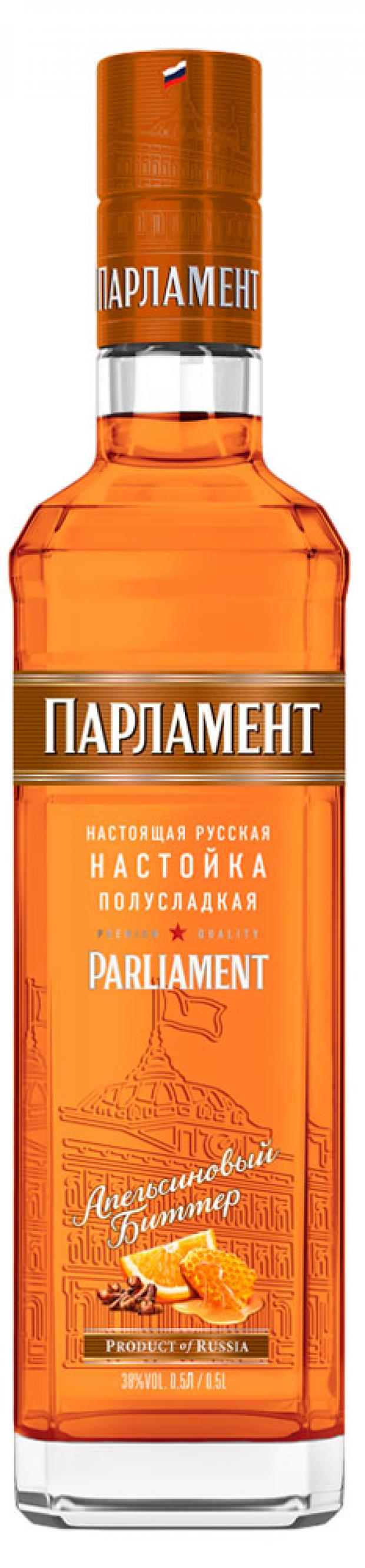 

Настойка Парламент Апельсиновый биттер Россия, 0,5 л