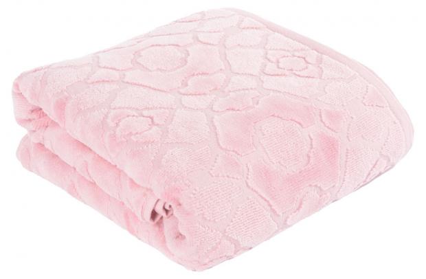 

Полотенце Actuel махровое розовое, 70х130 см